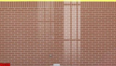 File tranh file in vân gạch , file tranh tường gạch VGG350 (bản gốc) treo quán cafe