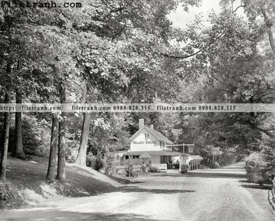 File tranh Valley Green_ 1909 (bản gốc) in lụa dán tường