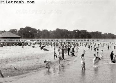 File gốc Where the Girls Are_ 1905 (in tráng gương) hiện đại