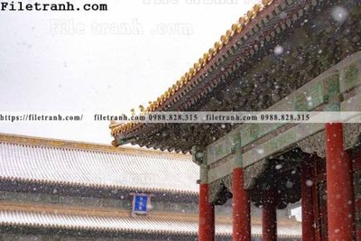 File tranh Zhang Tu Cam Thanh Trung Quoc Do 142 (ảnh gốc) in trần nhà