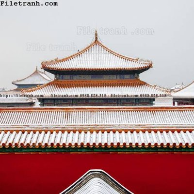 File gốc Zhang Tu Cam Thanh Trung Quoc Do 156 (in lụa) hoa văn cổ điển