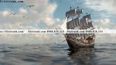 Tải file anh chup thuan buom xuoi gio 135 (gốc) làm tranh trang trí