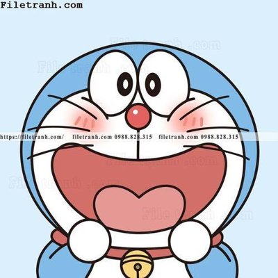 File gốc avatar Doremon 104 (ảnh rõ nét) để in