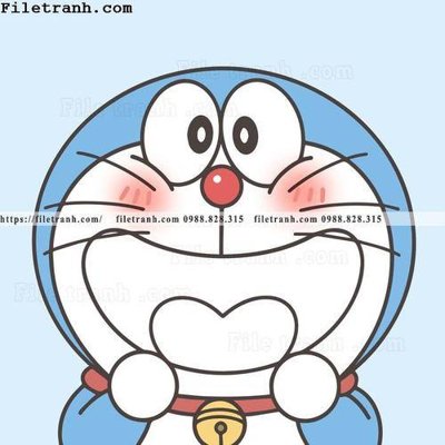 File tranh avatar Doremon 110 (ảnh gốc) sắc nét hoàn hảo