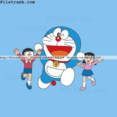 Cung cấp file tranh gốc avatar Doremon 119 độc quyền