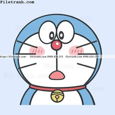 File PSD avatar Doremon 121 (nguyên gốc) chất lượng cao
