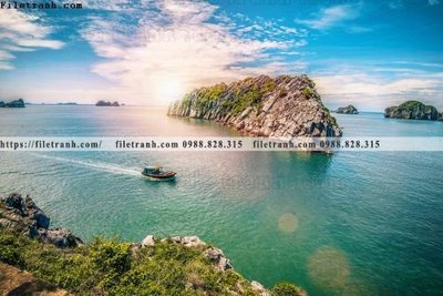 File tranh in trần 3D bai bien dai duong 208 (ảnh gốc)