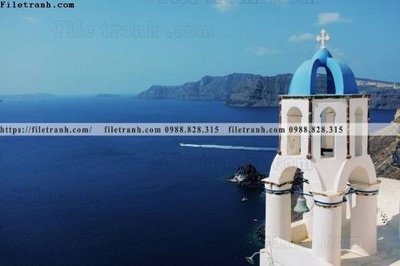 File tranh bai bien dai duong 319 (bản gốc) in canvas