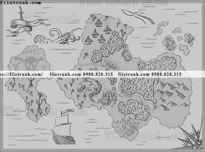 File gốc in tráng gương ban do dinh vi thoi xua 1509 chi tiết