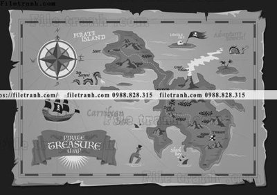 File gốc ban do dinh vi thoi xua 1510 (trang trí) phòng trẻ em