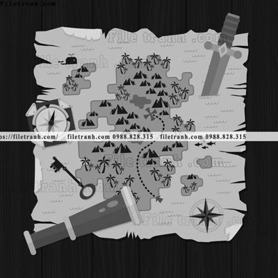 File ảnh ban do dinh vi thoi xua 1531 (gốc) in poster