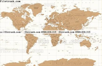 File gốc ban do the gioi (16) (in lụa) hoa văn cổ điển