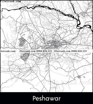 File gốc ban do tinh thanh pho the gioi 370 (in lụa) trang trí tường
