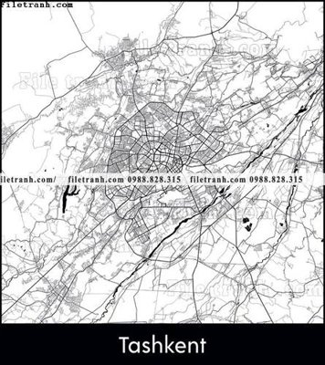 File tranh gốc in trần nhà ban do tinh thanh pho the gioi 442 3D