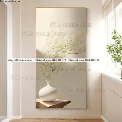 File gốc binh hoa va cay bac au 535 (in ấn) màu sắc trung thực