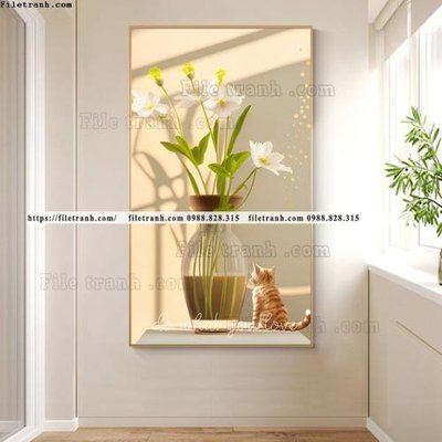 Tải file binh hoa va cay phong cach bac au 518 (gốc) làm file quảng cáo