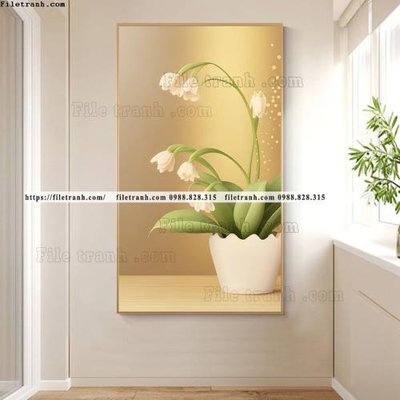 Tải file binh hoa va cay phong cach bac au 522 (gốc) chủ đề phong thủy