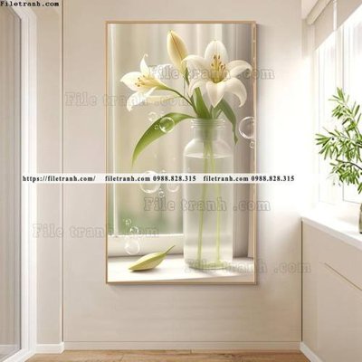 File gốc in ấn binh hoa va cay xanh phan chieu anh sang 516 chất lượng vượt trội