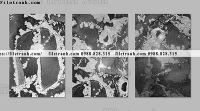 Ảnh gốc bo 3 tam tranh truu tuong 118 (độ nét cao) in tráng gương