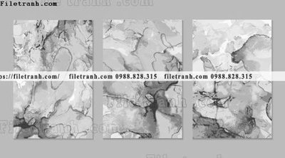 File in trần bo 3 tam tranh truu tuong 127 (bản gốc 3D) sống động