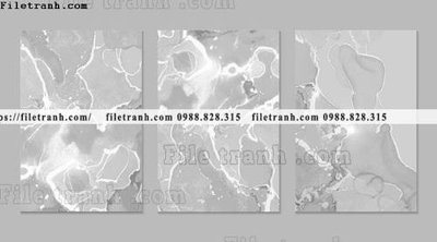 File gốc bo 3 tam tranh truu tuong 161 (in mica) trang trí