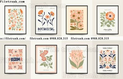 Tải file bong hoa dep cua phap 1504 (gốc) làm tranh trang trí