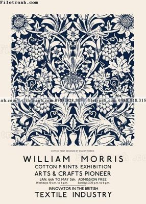 Tải về file gốc bong hoa phong cach Bac Au William 508 (dùng cho in quảng cáo)