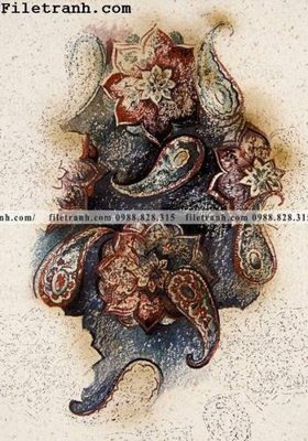 Tải file gốc bong hoa phong cach dan toc 110 dùng cho in ấn