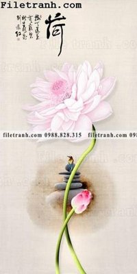 File in trần bong hoa sen trung quoc 176 (file gốc) phong thủy