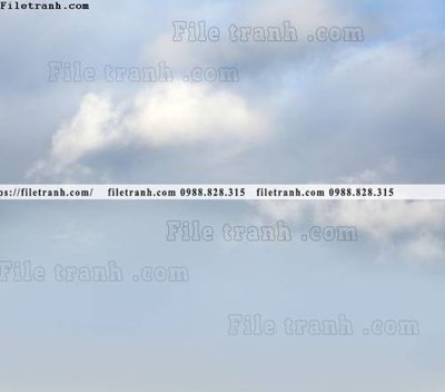 File gốc buc anh bau troi tho mong cua Morandi 125 (in ấn) màu sắc trung thực