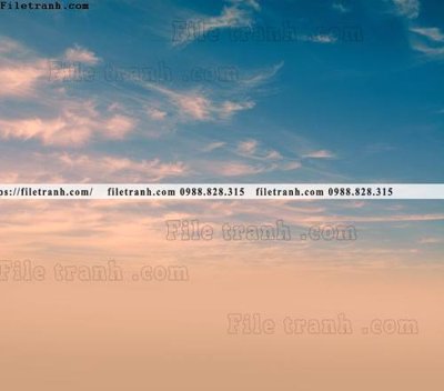 File gốc buc anh bau troi tho mong cua Morandi 144 (chuẩn màu) cho in offset