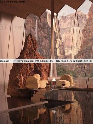 File gốc buc anh cam nhan ve khong gian cua Morandi 601 (cho in 3D) độc đáo