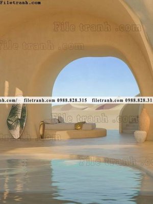 File gốc buc anh cam nhan ve khong gian cua Morandi 611 (cho in 3D) độc đáo