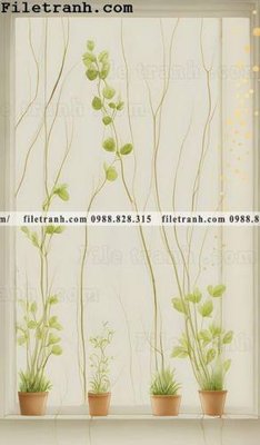 Chi tiết file gốc buc anh cay xanh anh sang va bong toi phong cach Bac Au 136 (cho in tráng gương)