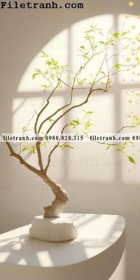 File in ấn buc anh cay xanh anh sang va bong toi phong cach Bac Au 148 chuyên nghiệp