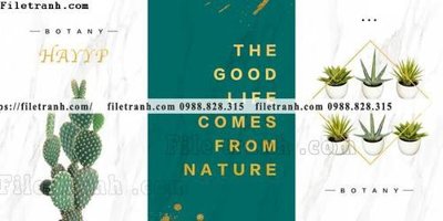 File gốc buc anh cay xanh kieu Anh phong cach Bac Au 158 (cho in ấn) độc quyền