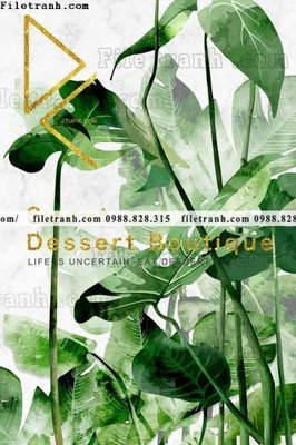 File gốc buc anh cay xanh kieu Anh phong cach Bac Au 161 (in 3D) cho trang trí