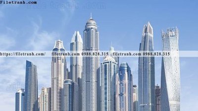 Download file gốc buc anh chup thanh pho ngang dep 516 (in mica) 3D