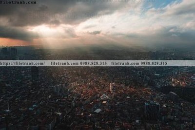 File ảnh buc anh chup thanh pho ngang dep 519 (gốc) cho trang trí nội thất