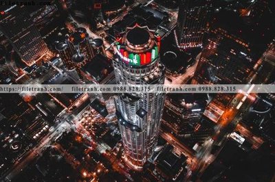 File tranh in trần 3D buc anh chup thanh pho ngang dep 542 (ảnh gốc)