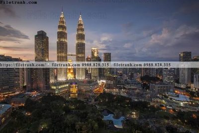 File tranh buc anh chup thanh pho ngang dep 545 (gốc) chủ đề trừu tượng