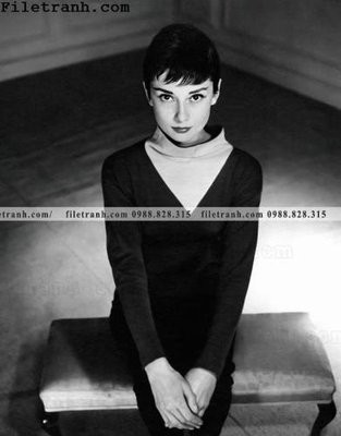 File PSD buc anh cua Audrey Hepburn 109 (gốc) cho in quảng cáo