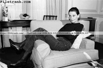 File gốc buc anh cua Audrey Hepburn 146 (in mica) cắt laser