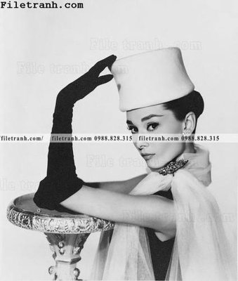 File gốc buc anh cua Audrey Hepburn 160 (chuẩn CMYK) cho nhà in