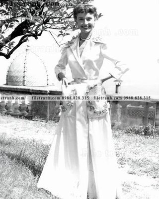 File gốc buc anh cua Audrey Hepburn 184 (trang trí) phòng trẻ em