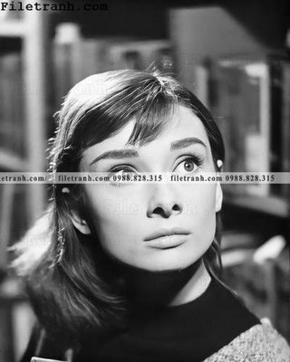 Tải xuống file tranh gốc buc anh cua Audrey Hepburn 202 (PSD/TIFF)
