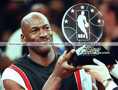 File in ấn chuyên nghiệp buc anh cua NBA Jordan 124 (file gốc)