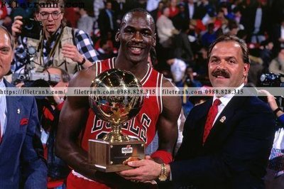 File gốc buc anh cua NBA Jordan 137 (in tráng gương) sang trọng