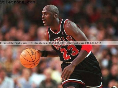 File tranh in tráng gương buc anh cua NBA Jordan 146 (siêu nét)