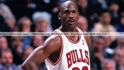 File gốc buc anh cua NBA Jordan 149 (in lụa) cao cấp